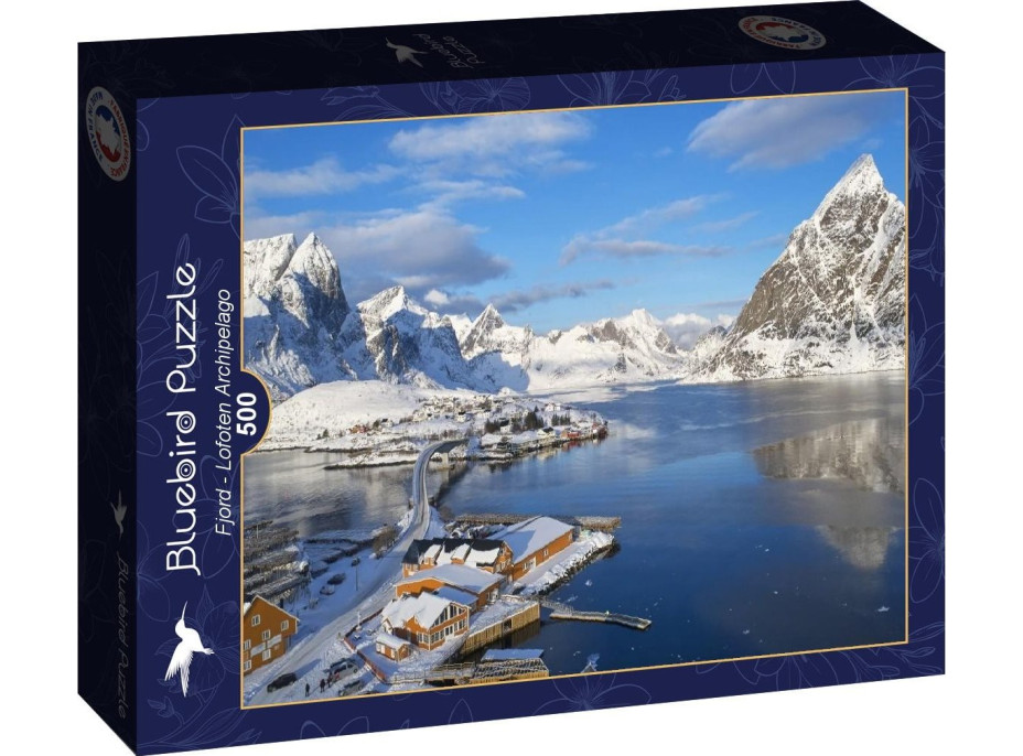 BLUEBIRD Puzzle Lofotský fjord 500 dielikov