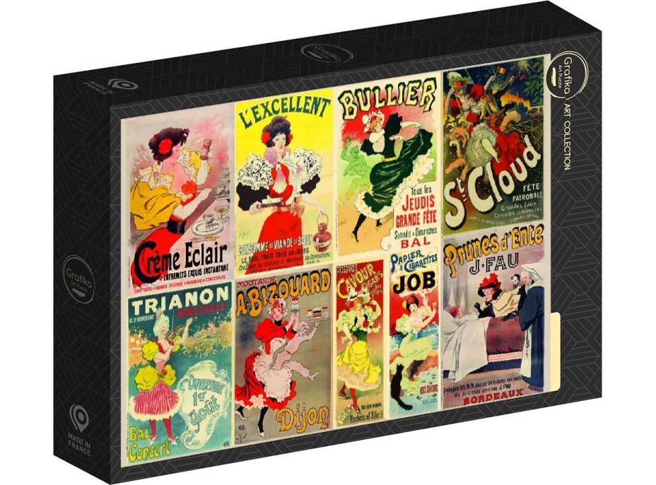 GRAFIKA Puzzle Plagáty Georgesa Meuniera 1500 dielikov