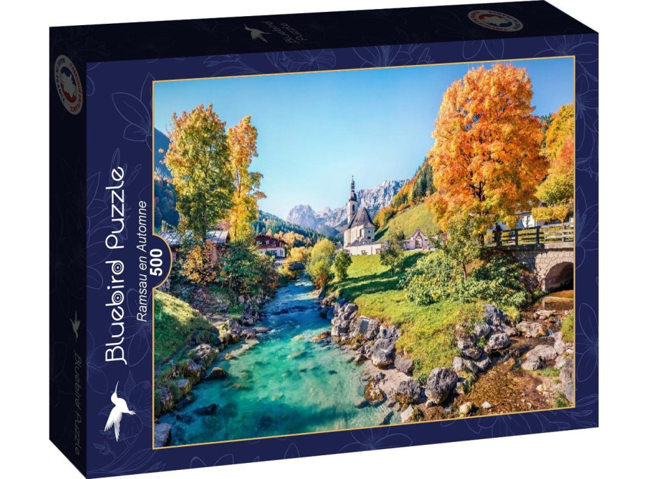 BLUEBIRD Puzzle Jeseň v Ramsau 500 dielikov