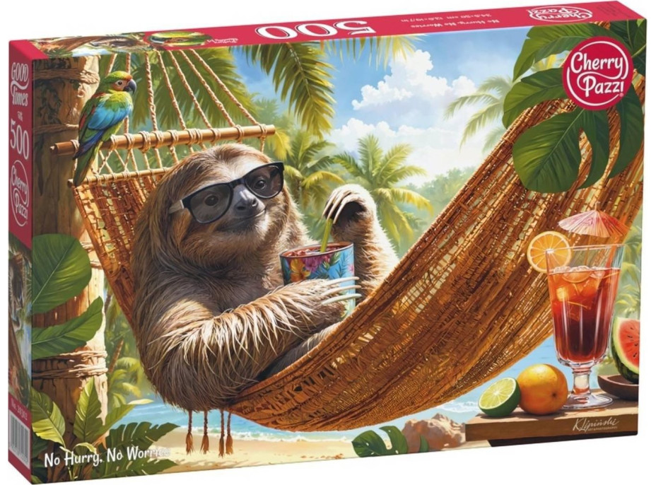 CHERRY PAZZI Puzzle Žiadny stres, žiadne starosti 500 dielikov