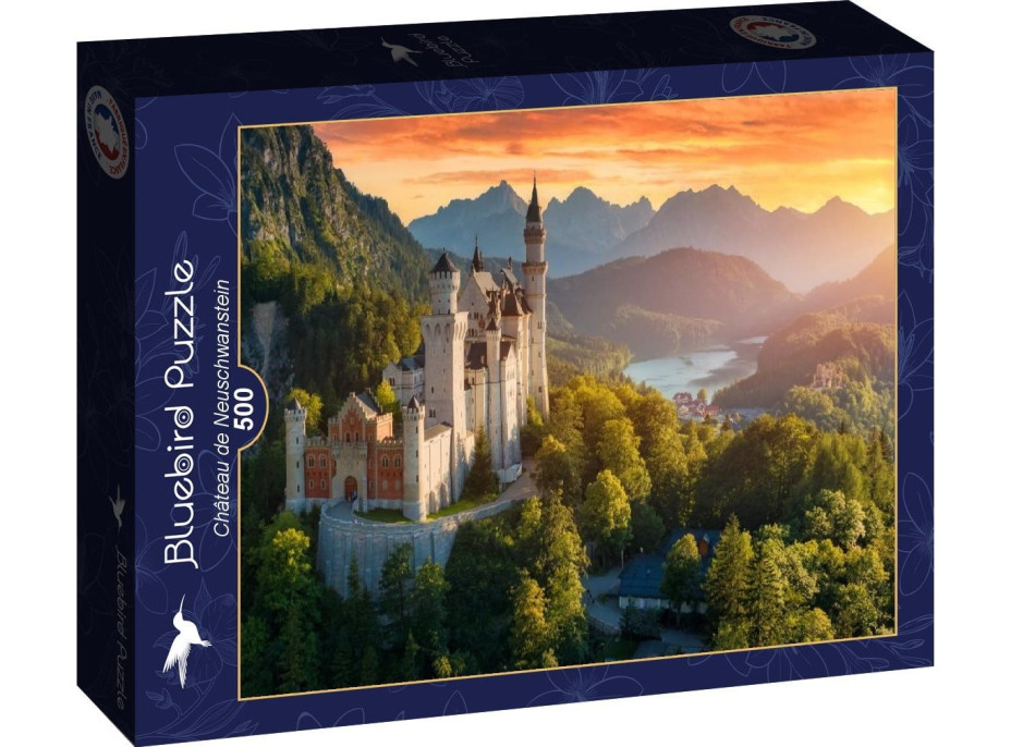 BLUEBIRD Puzzle Zámok Neuschwanstein 500 dielikov