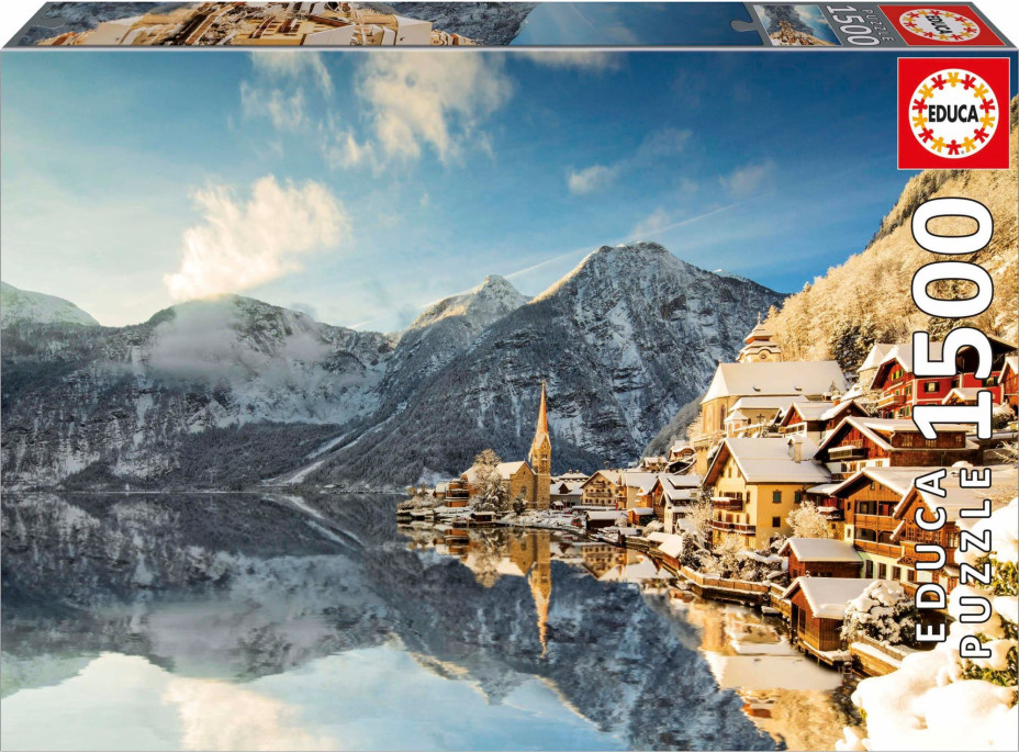 EDUCA Puzzle Zima v Hallstatte 1500 dielikov