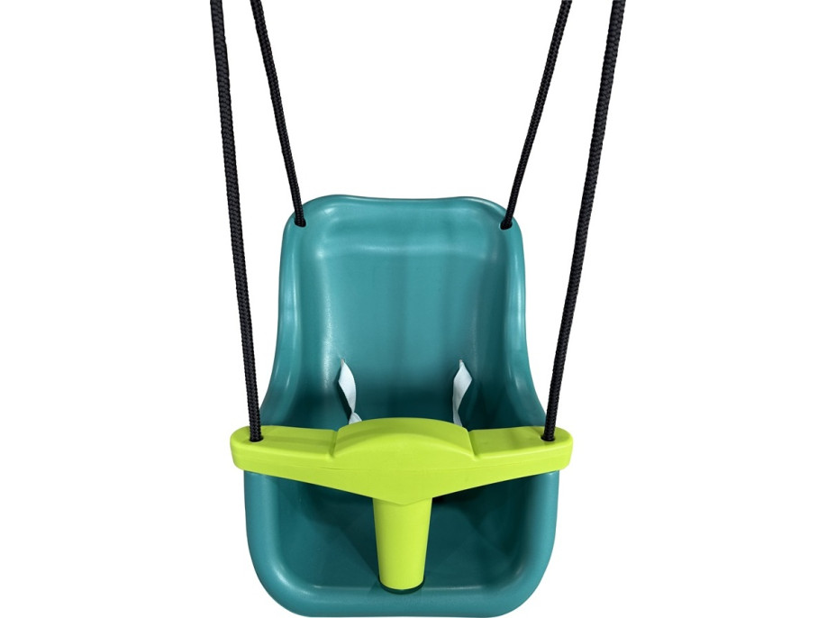 2Kids Toys Plastová baby hojdačka tyrkysová
