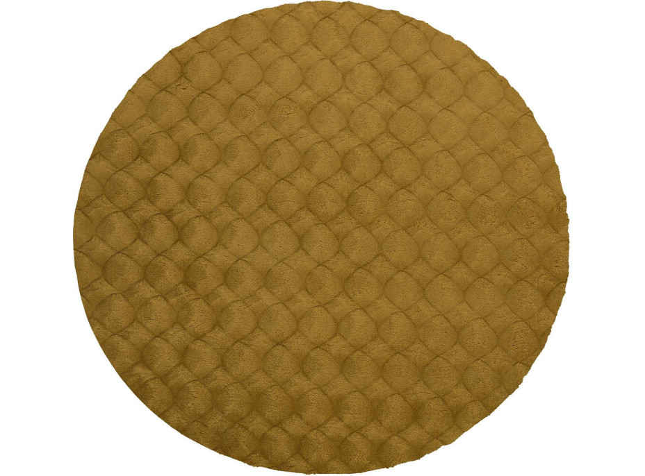 Kusový koberec Diamond Cut 800 Honey kruh