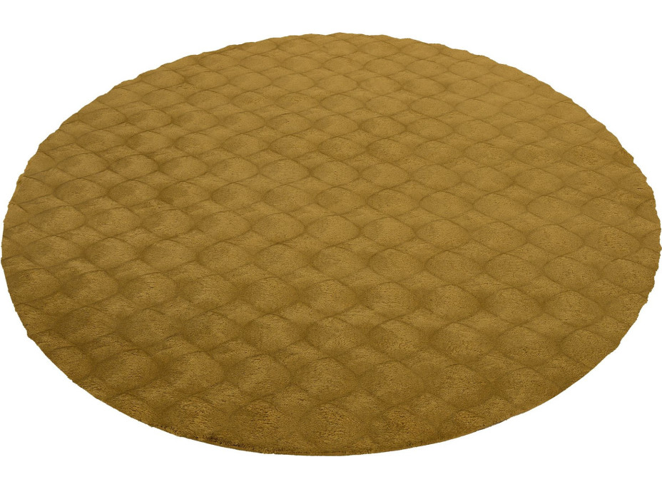 Kusový koberec Diamond Cut 800 Honey kruh