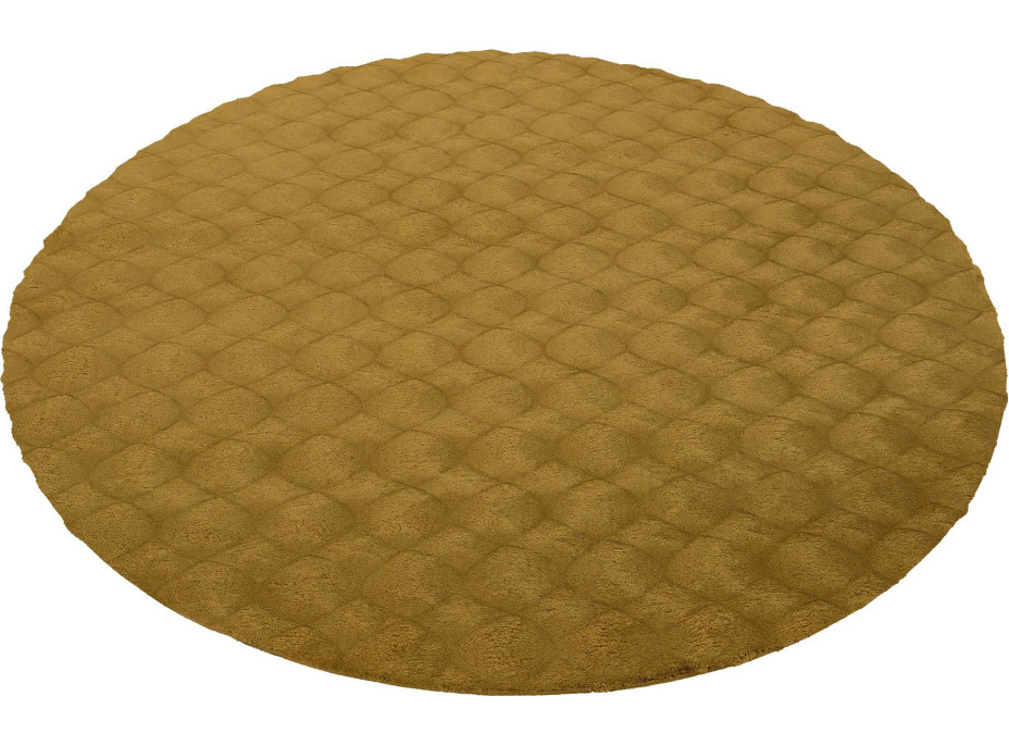 Kusový koberec Diamond Cut 800 Honey kruh