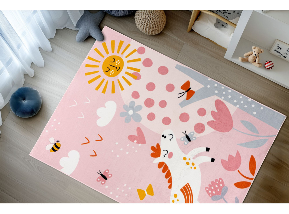 Dětský kusový koberec Magic Kids ML 101 Flho