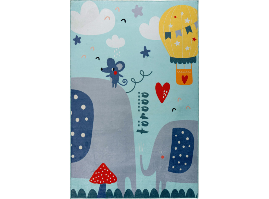 Detský kusový koberec Magic Kids ML 105 Cute Elephant