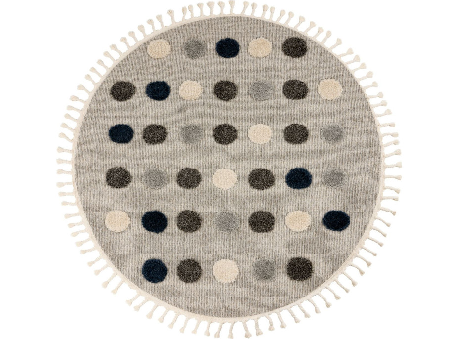 Detský kusový koberec My Fano 394 Dots kruh