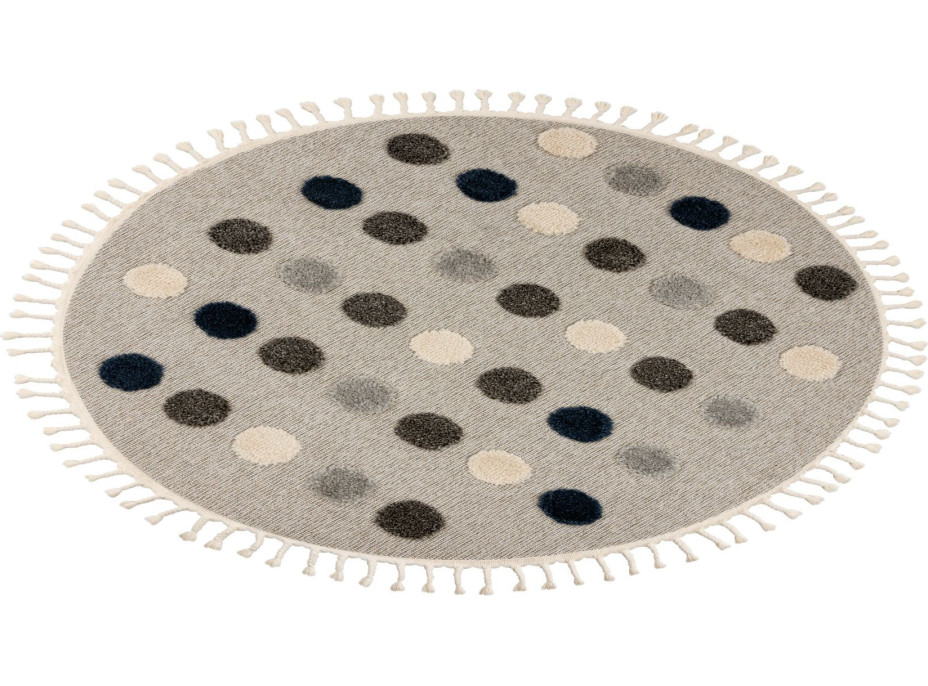 Detský kusový koberec My Fano 394 Dots kruh