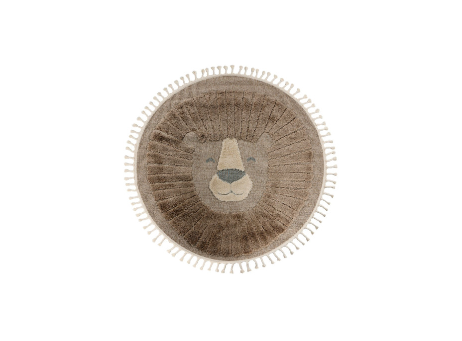 Detský kusový koberec My Fano 399 Lion kruh