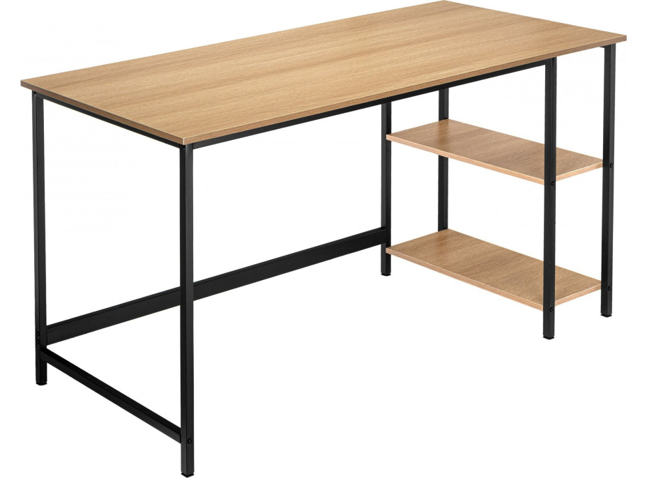 Písací stôl FALUN MODERN OAK - dub/čierny