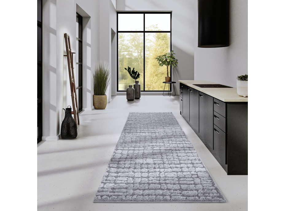 Behúň Gallery 106097 Light Grey z kolekcie Elle