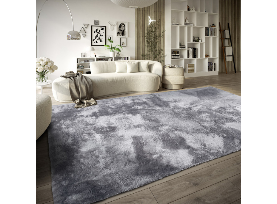 Kusový koberec Cosy 106110 Silver z kolekcie Elle