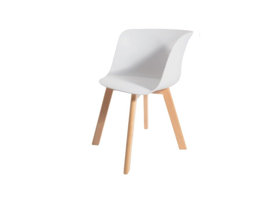 Dizajnová stolička Grand - biela