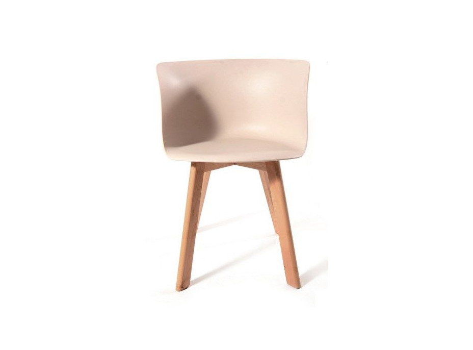 Dizajnová stolička Grand - cappucino