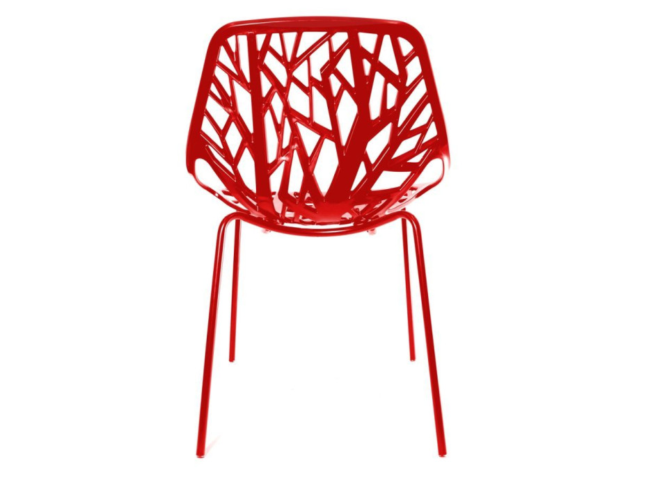 Dizajnová stolička Orlando - červená