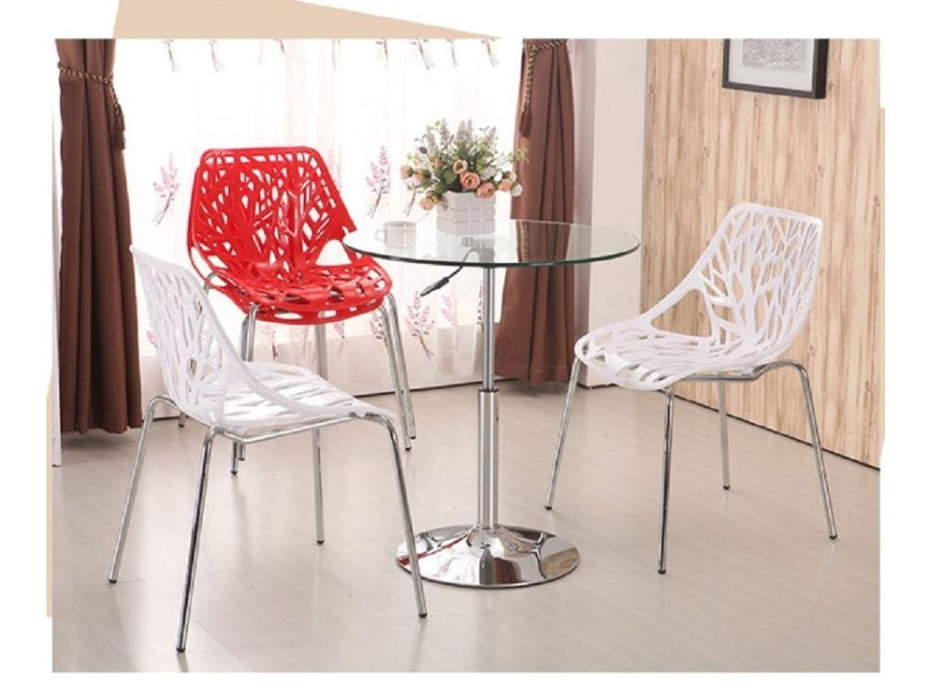 Dizajnová stolička Orlando - červená