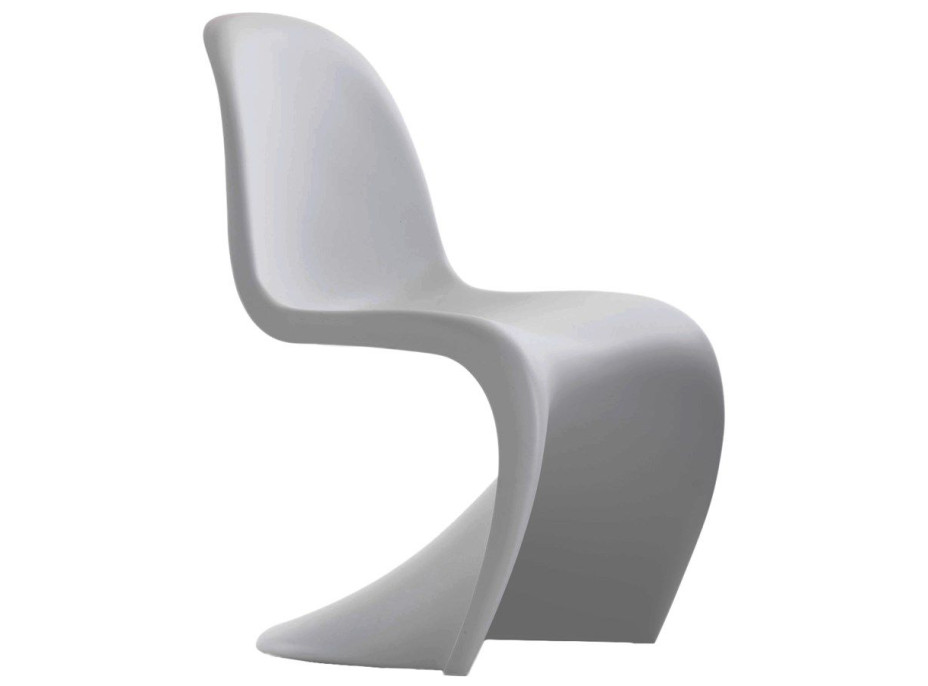 Dizajnová stolička Panteón - šedá