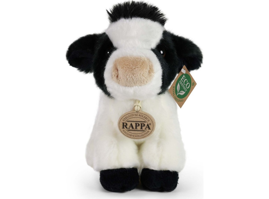 Rappa Plyšová krava sediaca 18 cm ECO-FRIENDLY