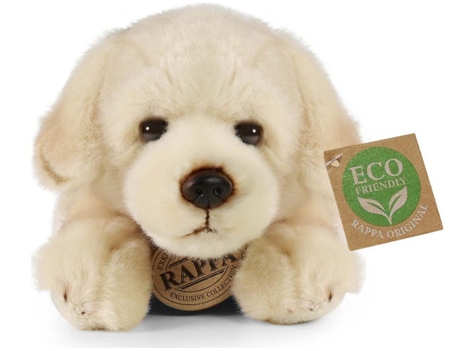 Rappa Plyšový pes labrador 20 cm ECO-FRIENDLY