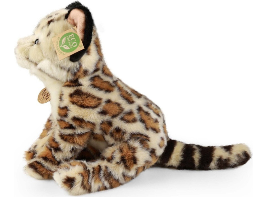 Rappa Plyšový ocelot sediaci 28 cm ECO-FRIENDLY