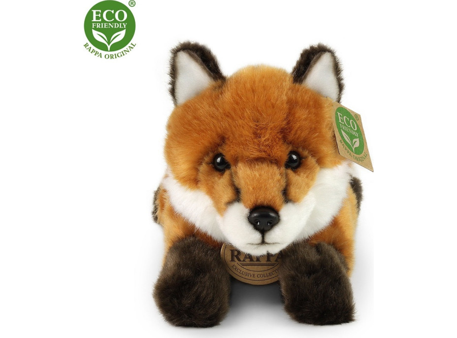 Rappa Plyšová líška ležiaca 23 cm ECO-FRIENDLY