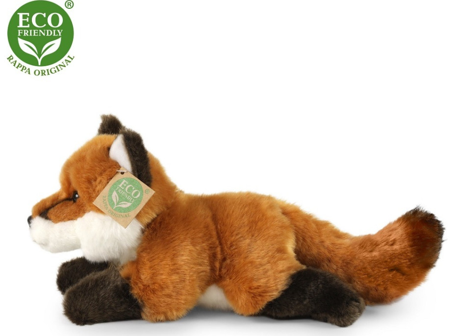 Rappa Plyšová líška ležiaca 23 cm ECO-FRIENDLY