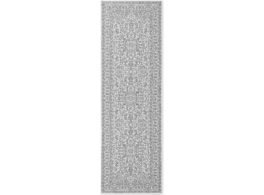 Behúň Duet Kona 106249 White/Gray - na von aj na doma