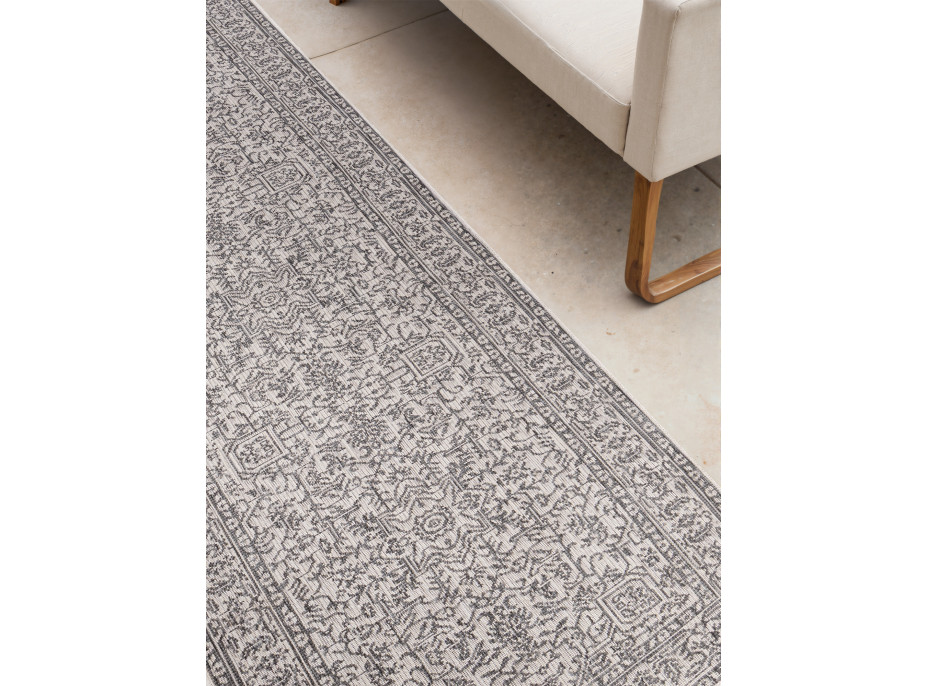 Behúň Duet Kona 106249 White/Gray - na von aj na doma