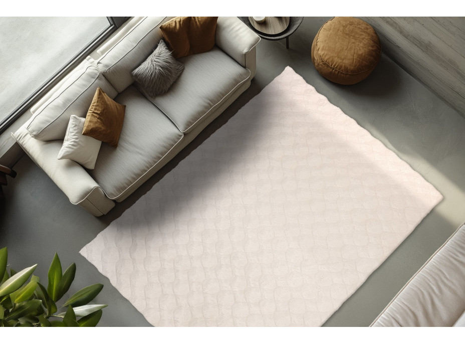 Kusový koberec Diamond Cut 800 Cream
