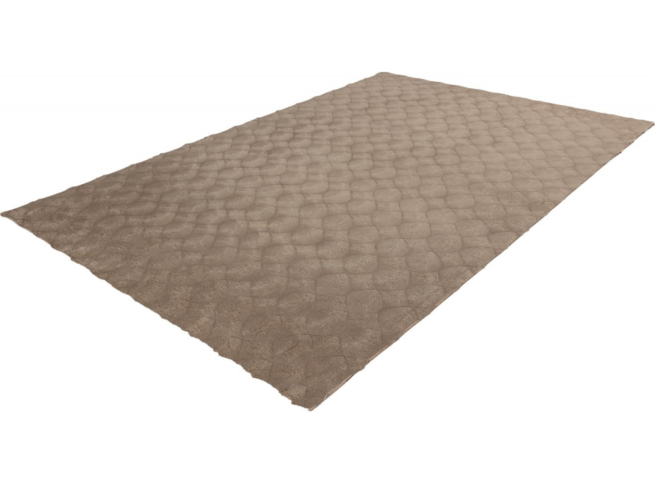 Kusový koberec Diamond Cut 800 Taupe