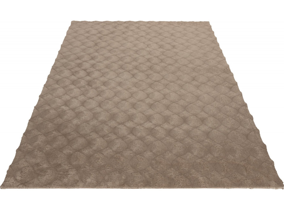 Kusový koberec Diamond Cut 800 Taupe