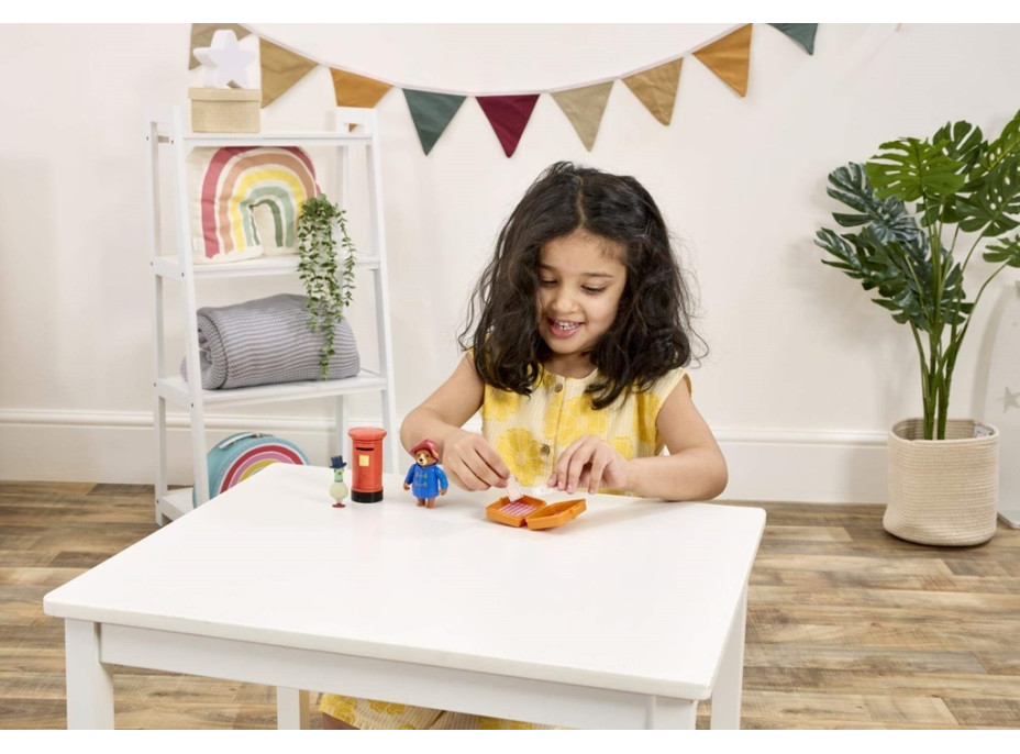 Rainbow Paddington a listy tete Lucy