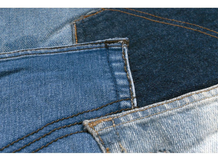 Ručne všívaný kusový koberec My Denim Pocket 465 Blue