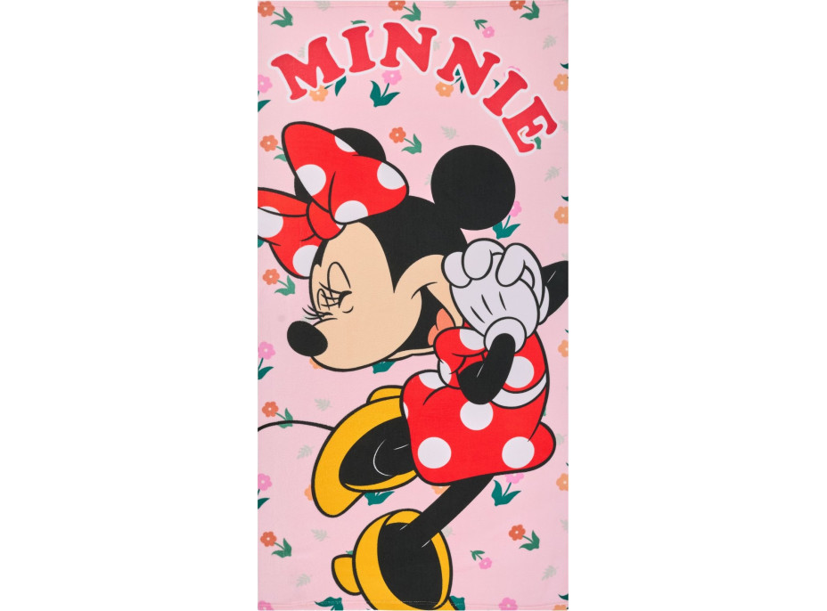 Detská rýchloschnúca osuška MINNIE 70x140 cm