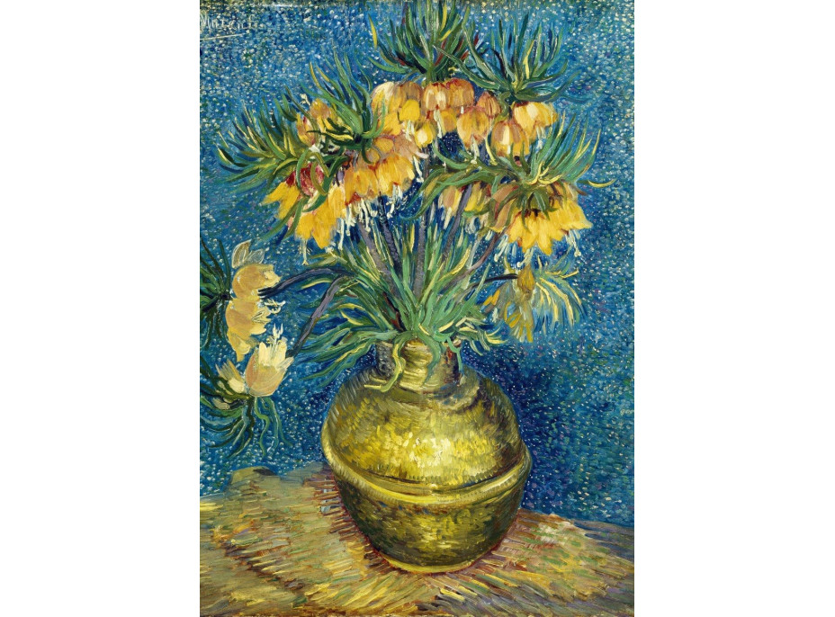 BLUEBIRD Puzzle Crown Imperial Fritillaries v medenej váhe 1000 dielikov