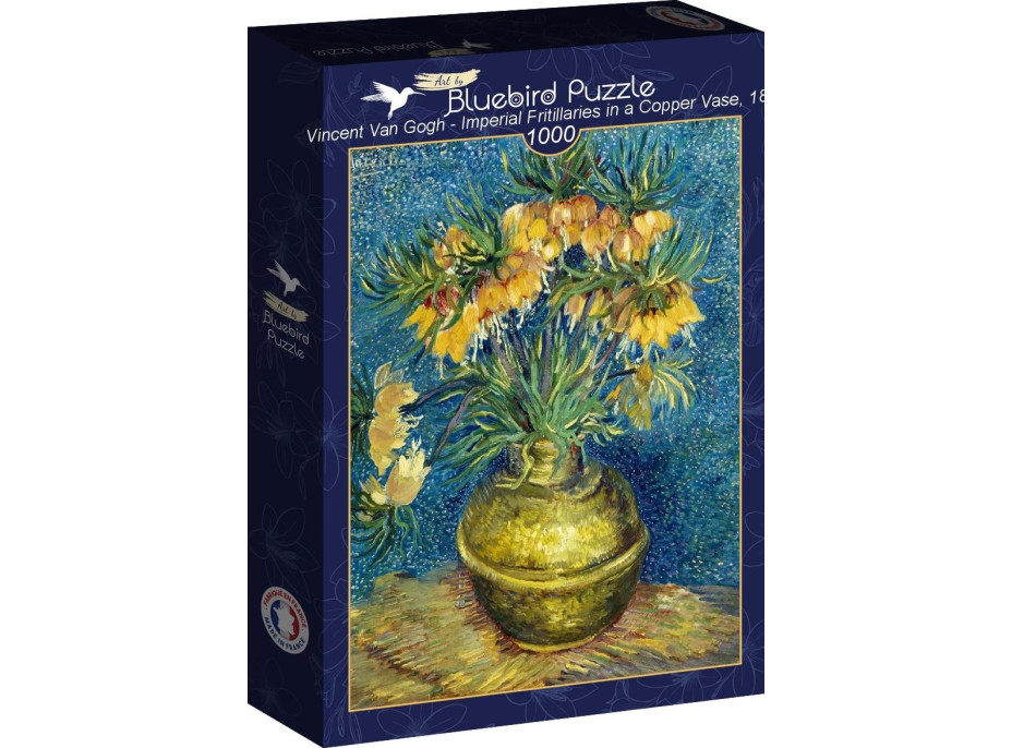 BLUEBIRD Puzzle Crown Imperial Fritillaries v medenej váhe 1000 dielikov