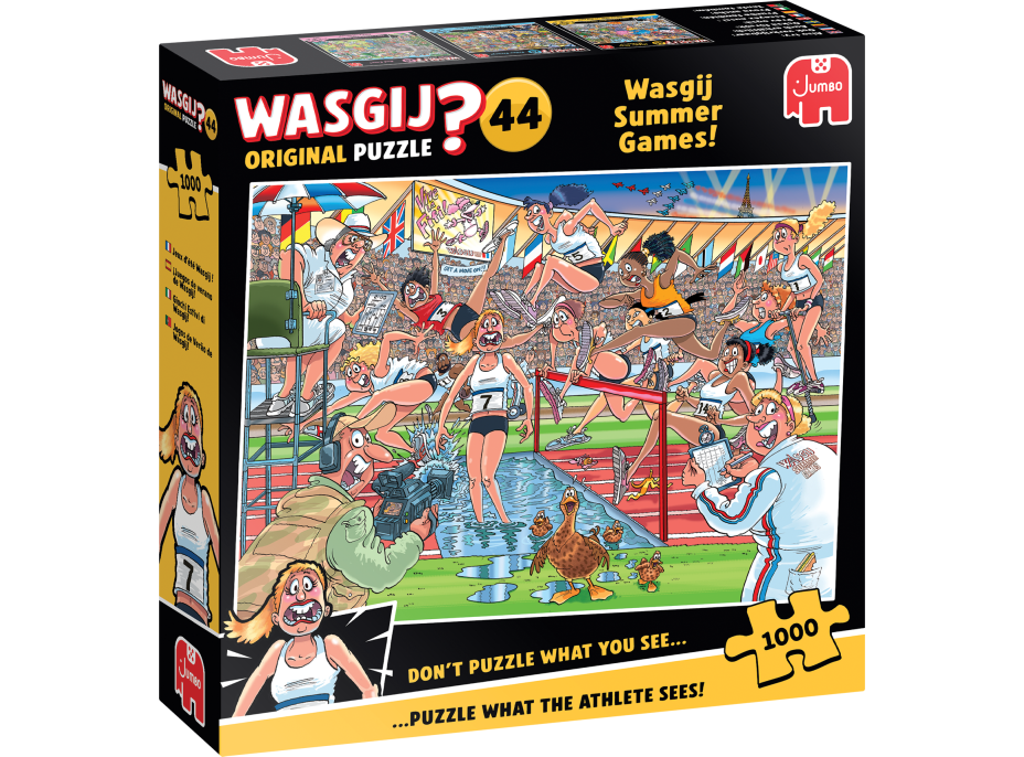 JUMBO Puzzle WASGIJ 44: Letné hry 1000 dielikov