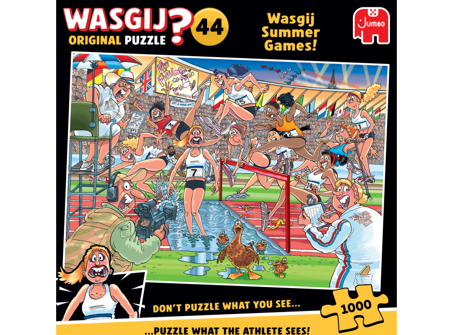 JUMBO Puzzle WASGIJ 44: Letné hry 1000 dielikov