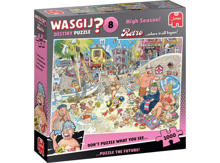 JUMBO Puzzle WASGIJ Destiny 8: Hlavná sezóna 1000 dielikov