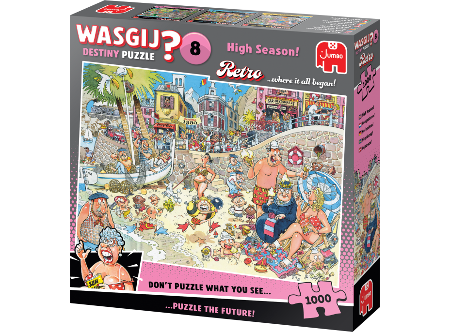 JUMBO Puzzle WASGIJ Destiny 8: Hlavná sezóna 1000 dielikov
