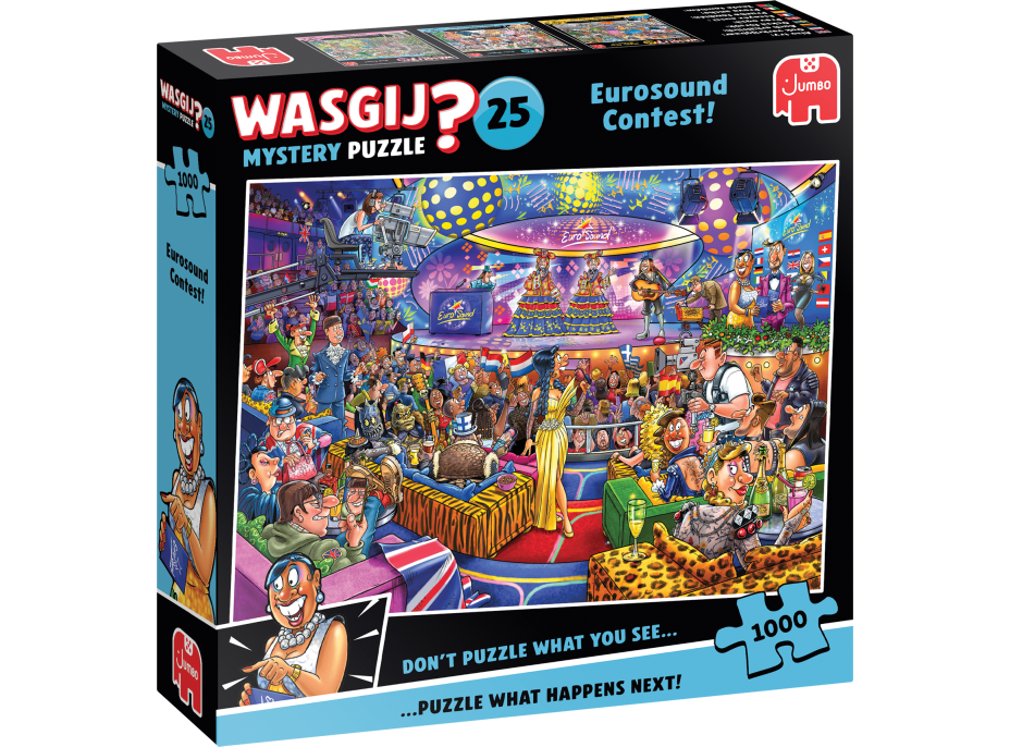 JUMBO Puzzle WASGIJ Mystery 25: Súťaž Eurosound 1000 dielikov
