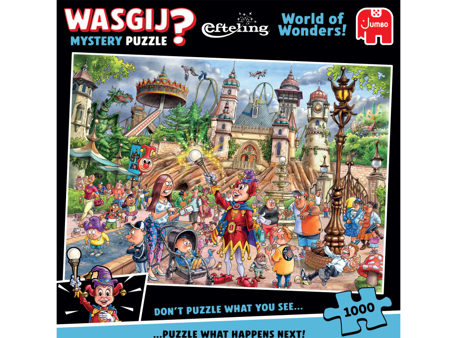 JUMBO Puzzle WASGIJ Mystery Efteling: Svet zázrakov! 1000 dielikov