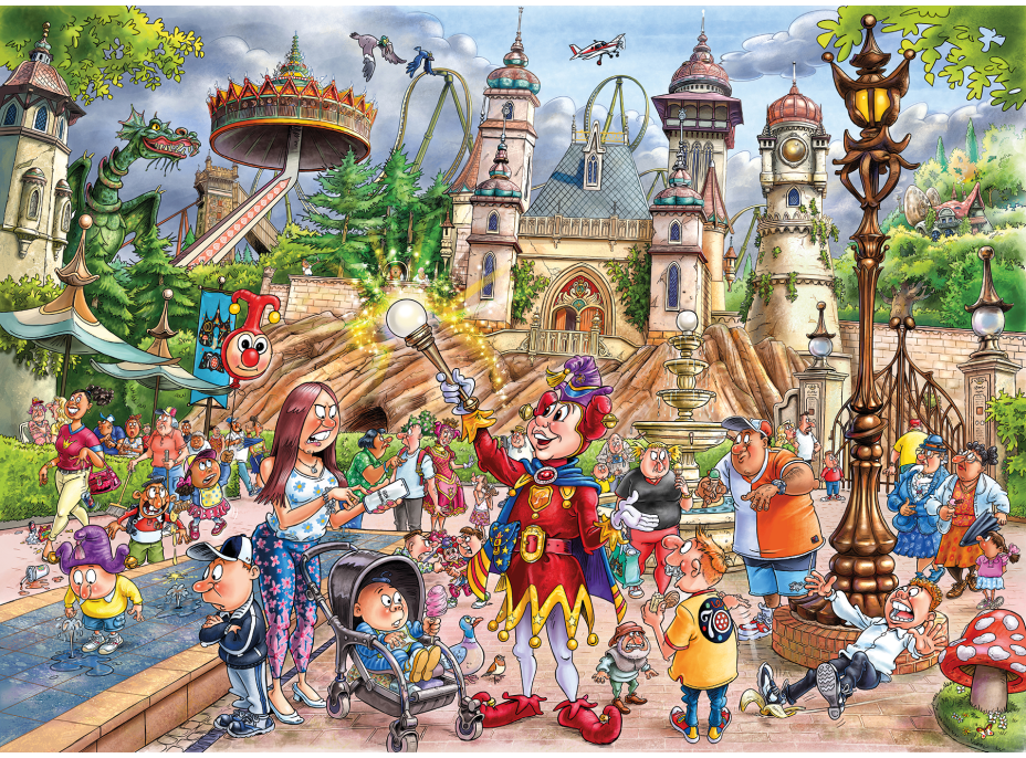 JUMBO Puzzle WASGIJ Mystery Efteling: Svet zázrakov! 1000 dielikov