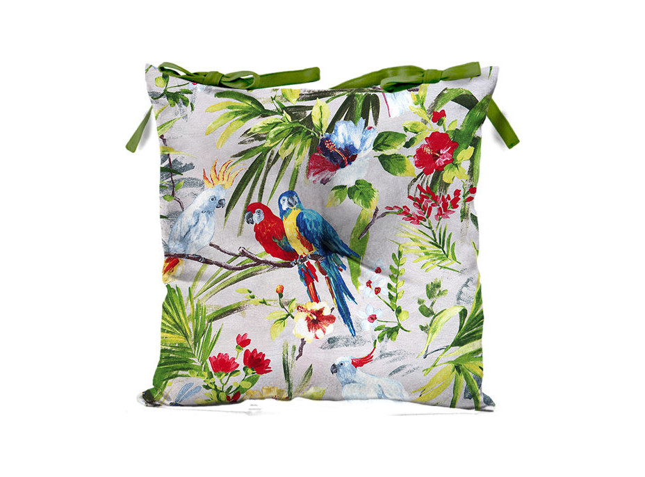 Podsedák SILLA 40x40 cm - Loros Rojo