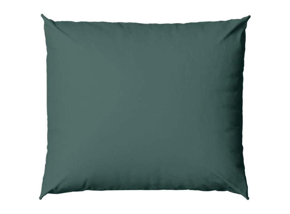 Bavlnená obliečka na vankúš FASHION 70x80 cm - tmavo zelený