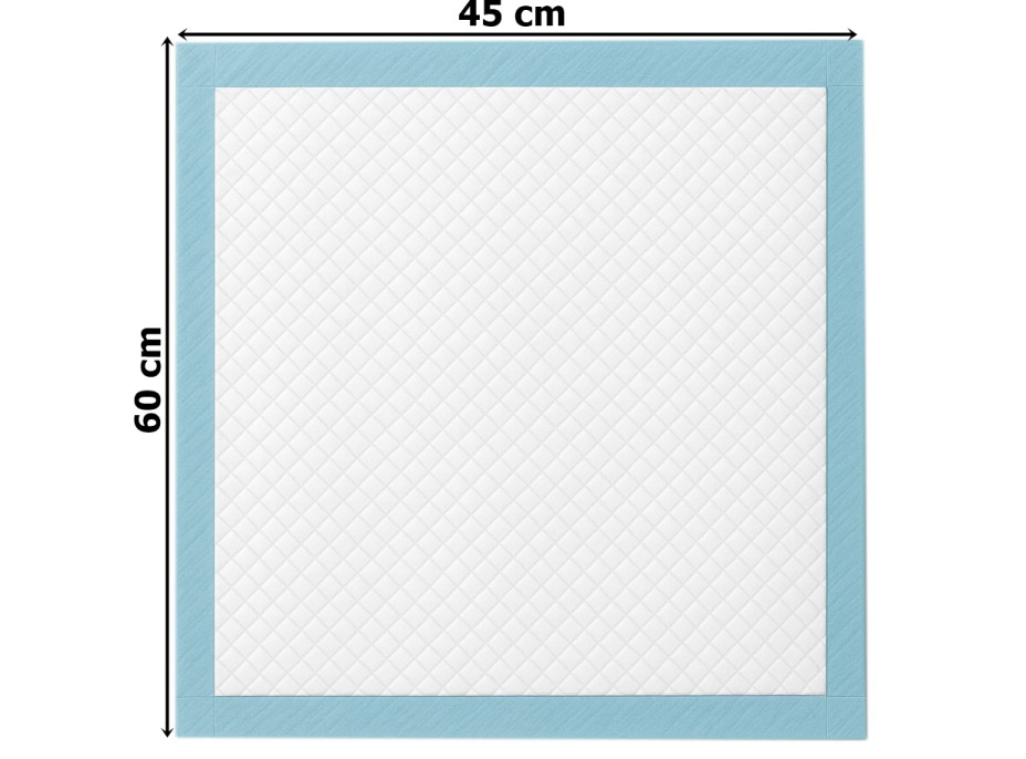 Hygienické podložky BARRY 45x60 cm - 100 kusov