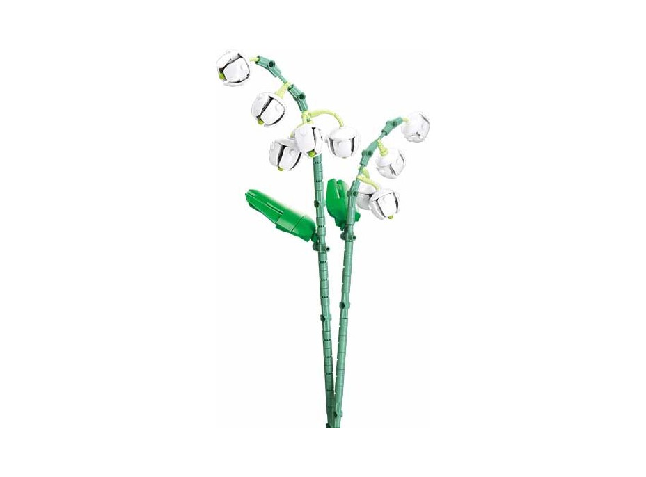 Sluban Flowers M38-B1101-09 Konvalinky vo váze