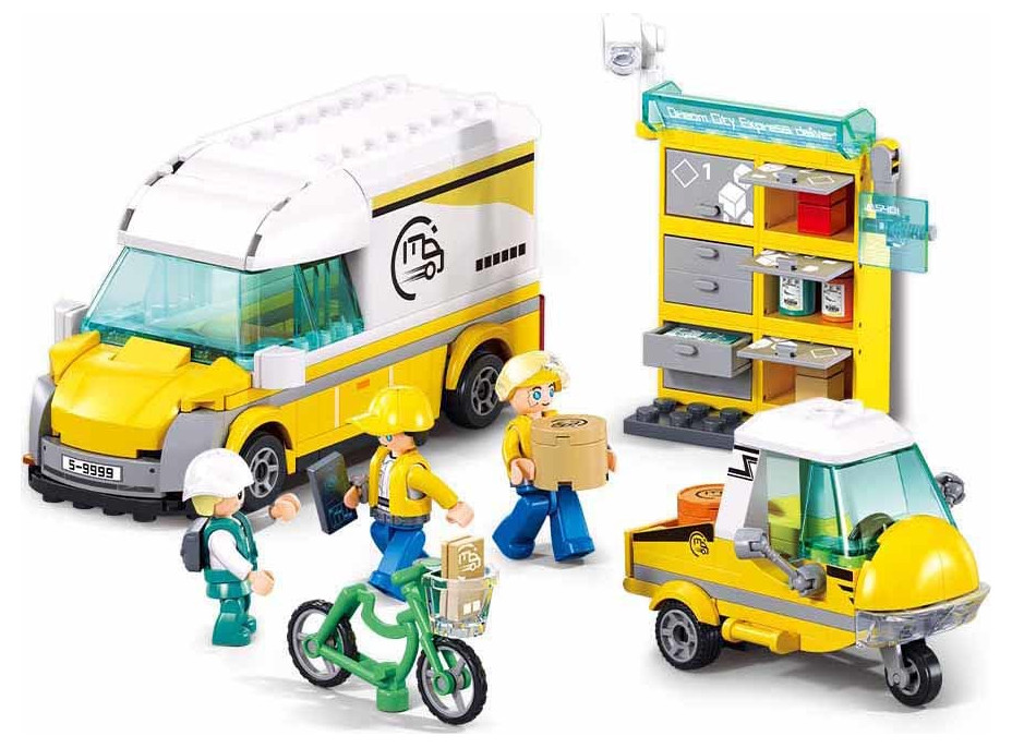 Sluban Metropolis M38-B1290 Doručovacia služba